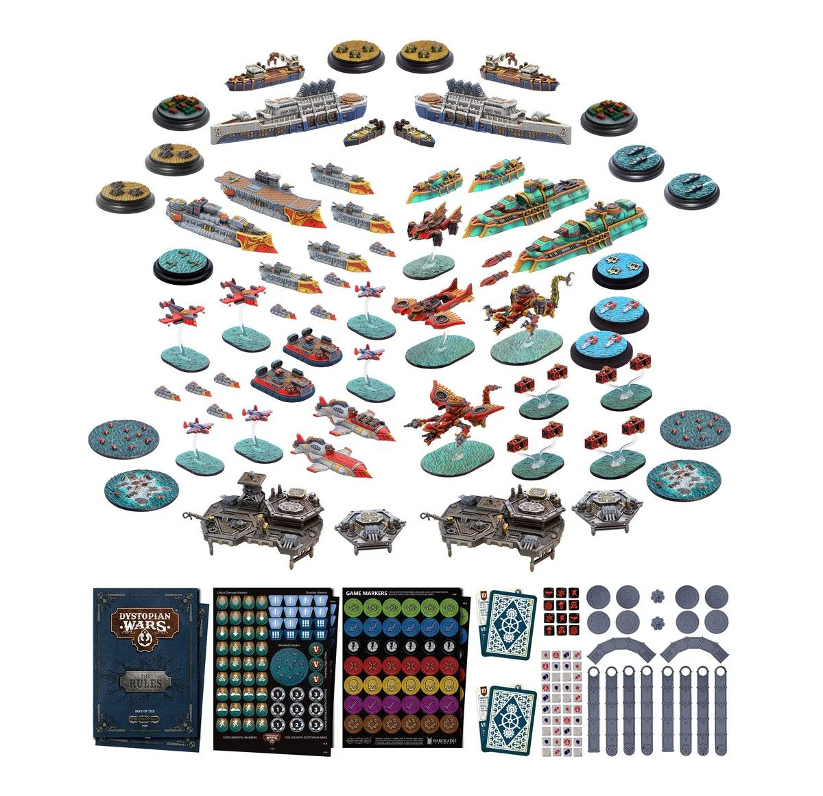 Dystopian Wars - Dominion of the Dragon - 2 Player Starter Set [DWA990046] - Image 2