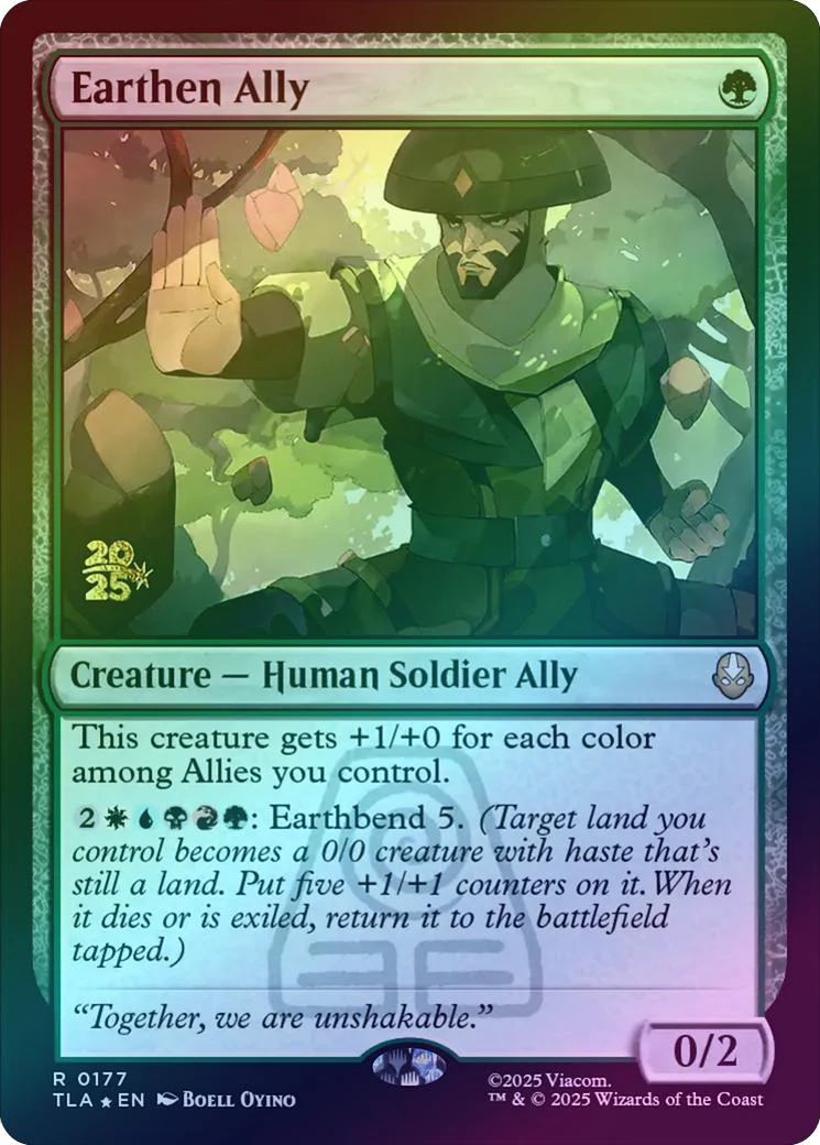 Earthen Ally - Prerelease Promo (Foil) (PTLA)