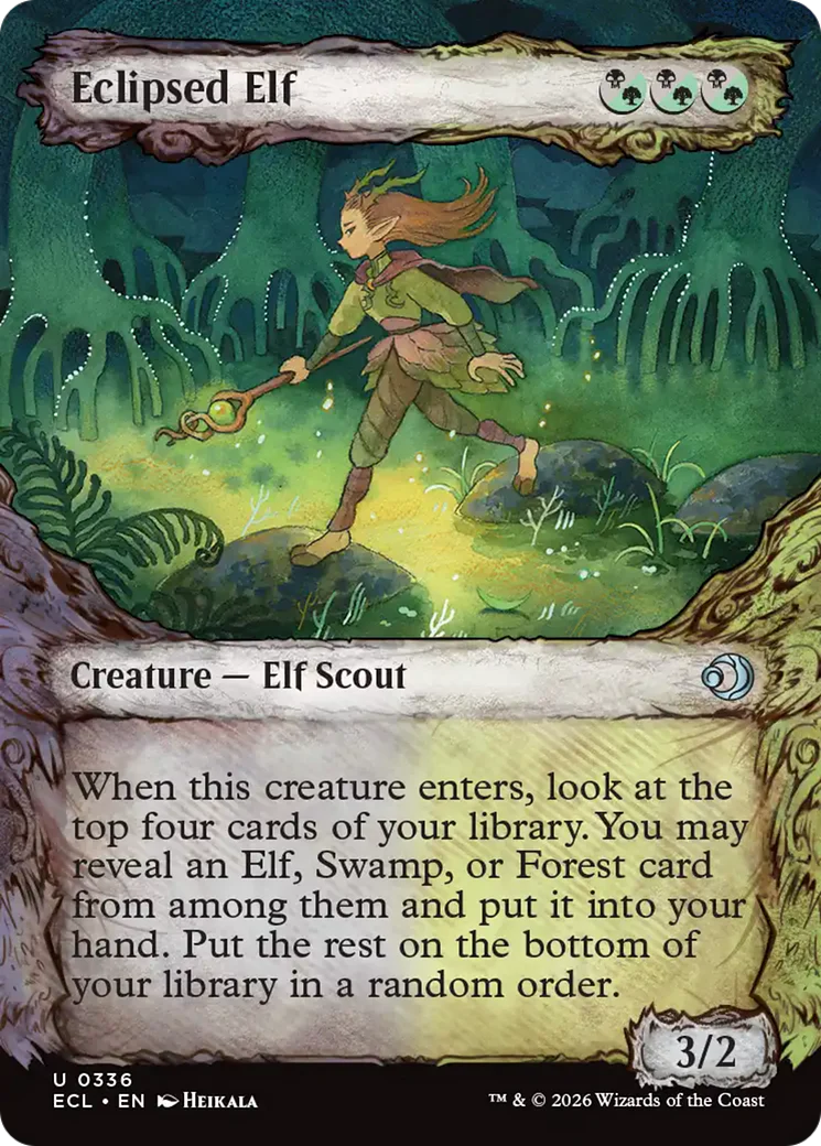 Eclipsed Elf - Fable Frame Showcase (ECL)