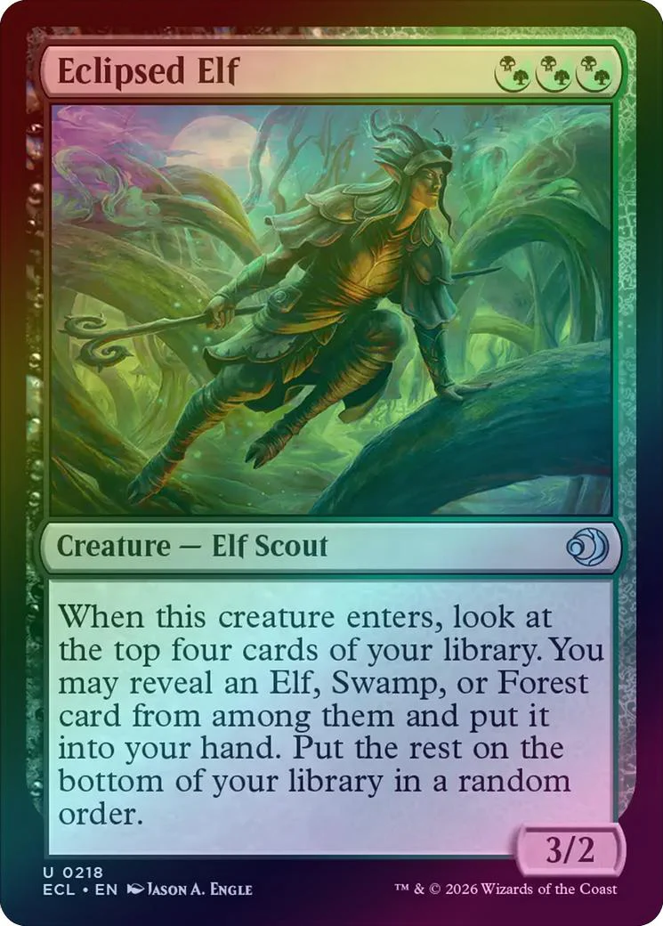 Eclipsed Elf (Foil) (ECL)