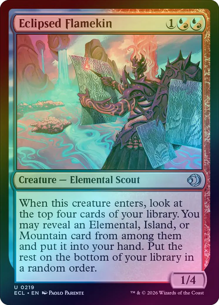 Eclipsed Flamekin (Foil) (ECL)