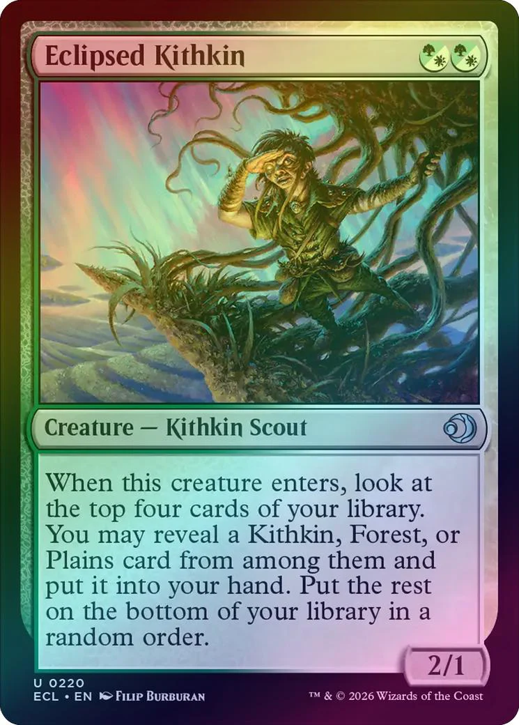 Eclipsed Kithkin (Foil) (ECL)
