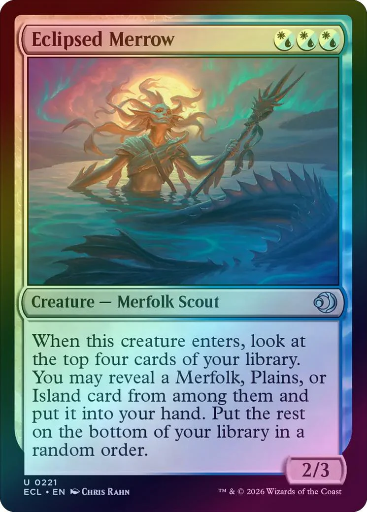 Eclipsed Merrow (Foil) (ECL)