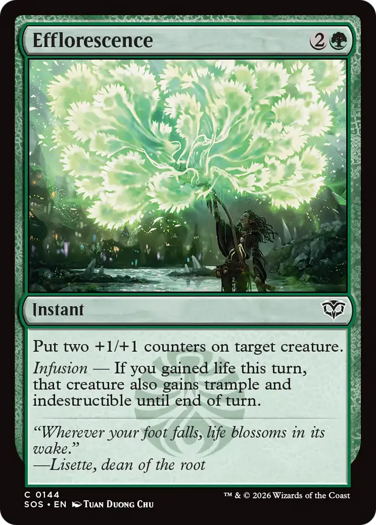 Efflorescence (SOS)
