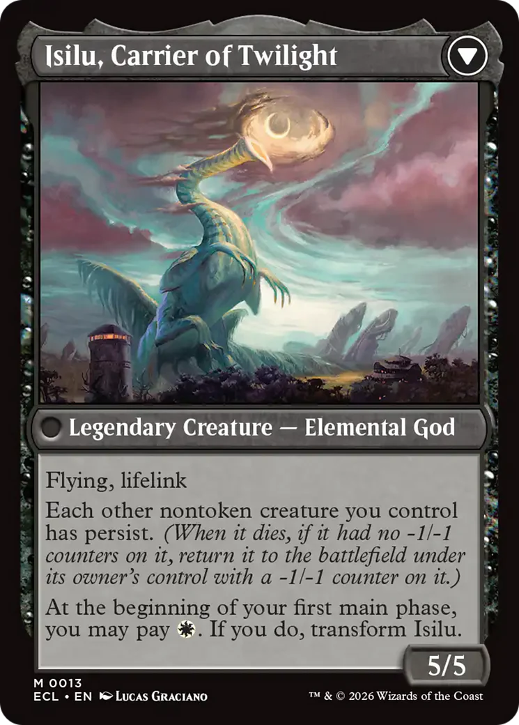 Eirdu, Carrier of Dawn // Isilu, Carrier of Twilight (ECL) - Image 2