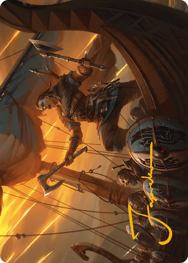 Eivor, Battle-Ready - Art Series (Gold-Stamped Signature) (AACR)