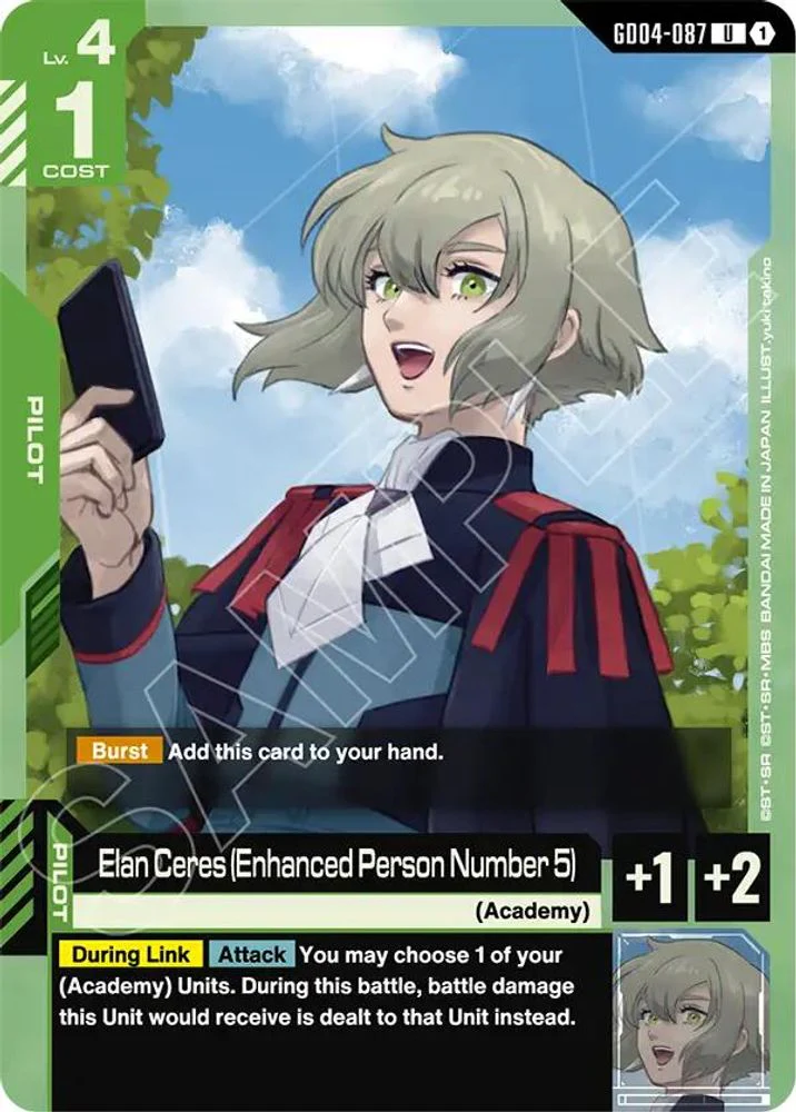 Elan Ceres (Enhanced Person Number 5) - GD04-087 - Uncommon