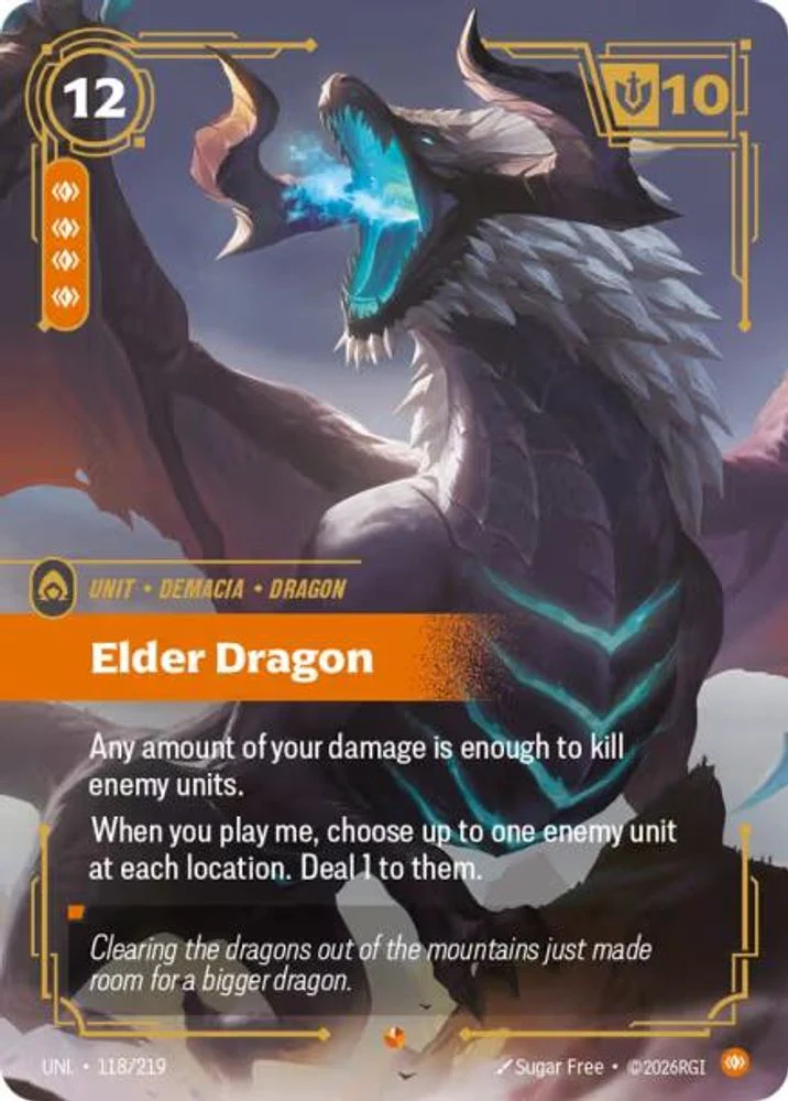 Elder Dragon - 118/219 - Epic
