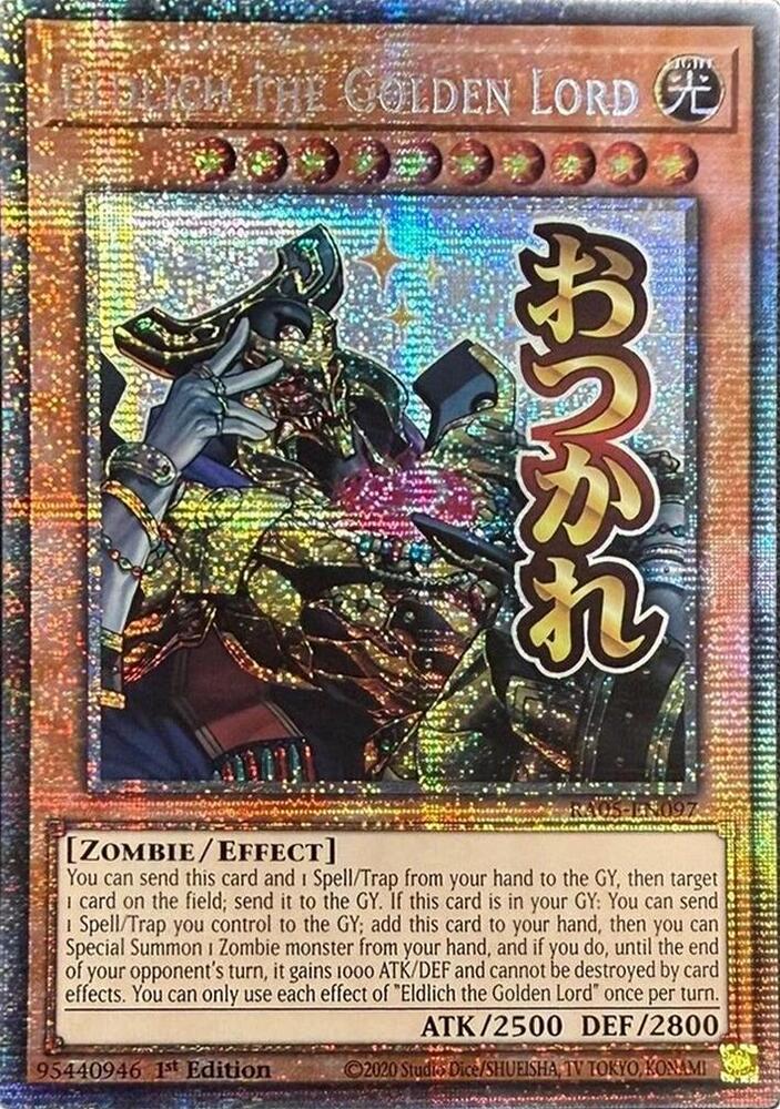 Eldlich the Golden Lord - RA05-EN097 - Starlight Rare - 1st Edition