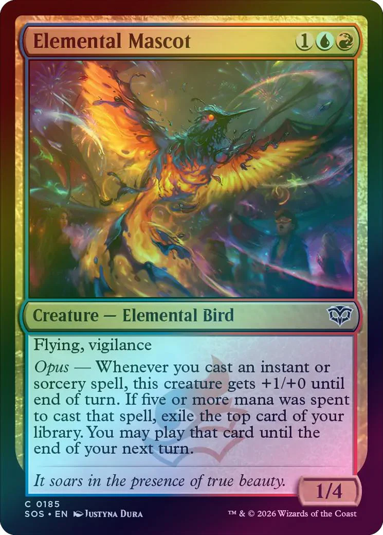 Elemental Mascot (Foil) (SOS)