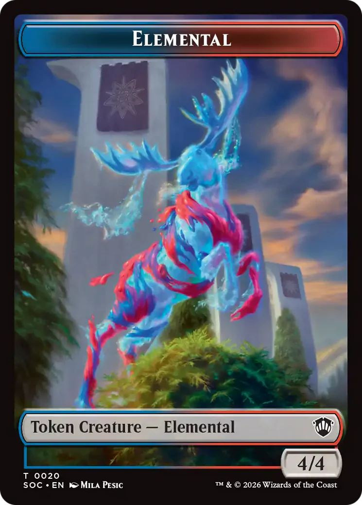 Elemental (020) // Treasure Token (TSOC)