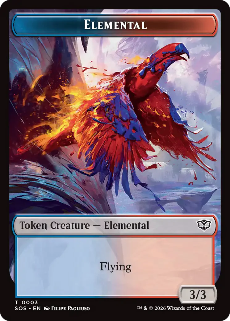 Elemental (003) // Treasure Token (TSOS)