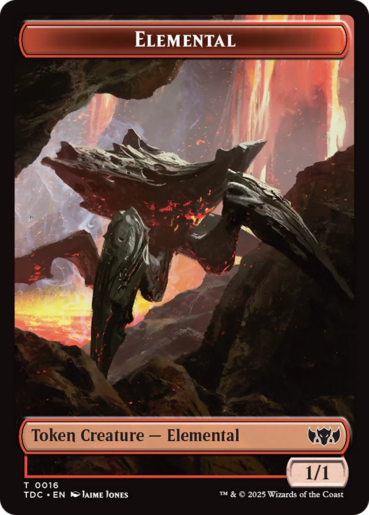 Elemental Token (016) (TTDC)