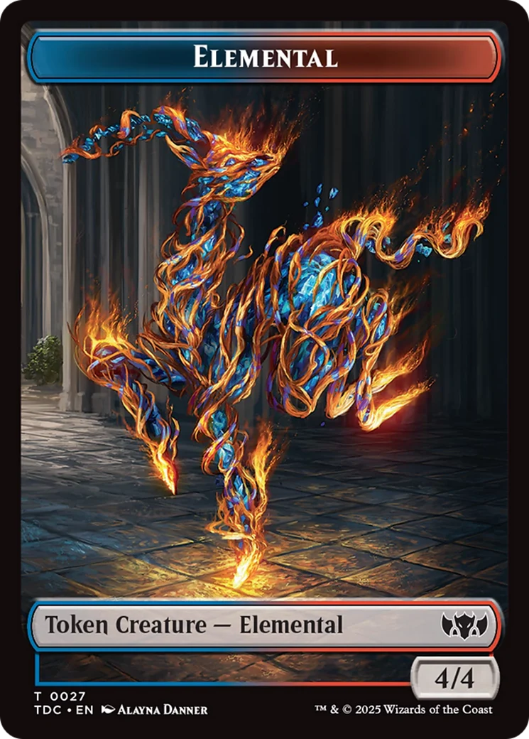 Elemental Token (027) (TTDC)