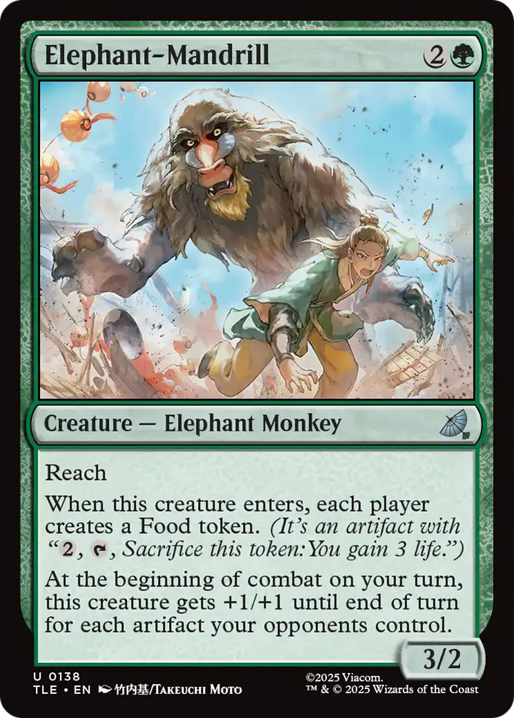 Elephant-Mandrill (TLE)