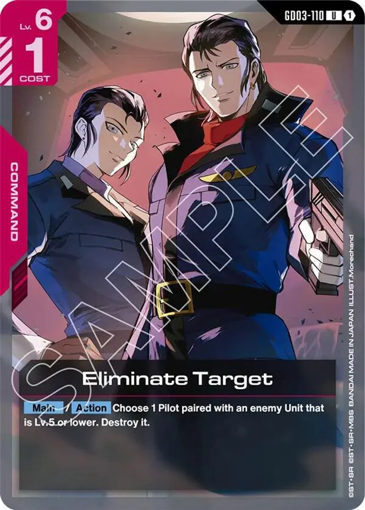 Eliminate Target - GD03-110 - Uncommon