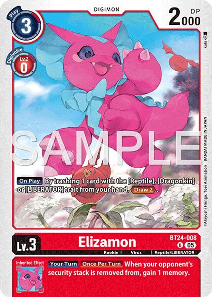 Elizamon - BT24-008 - Uncommon
