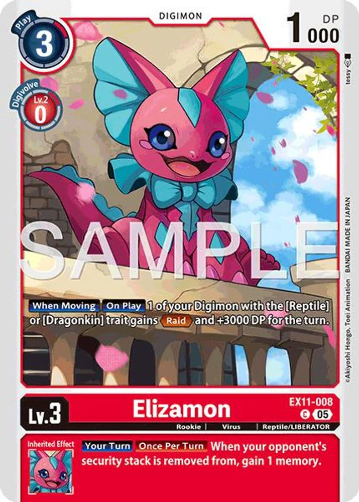 Elizamon - EX11-008 - Common