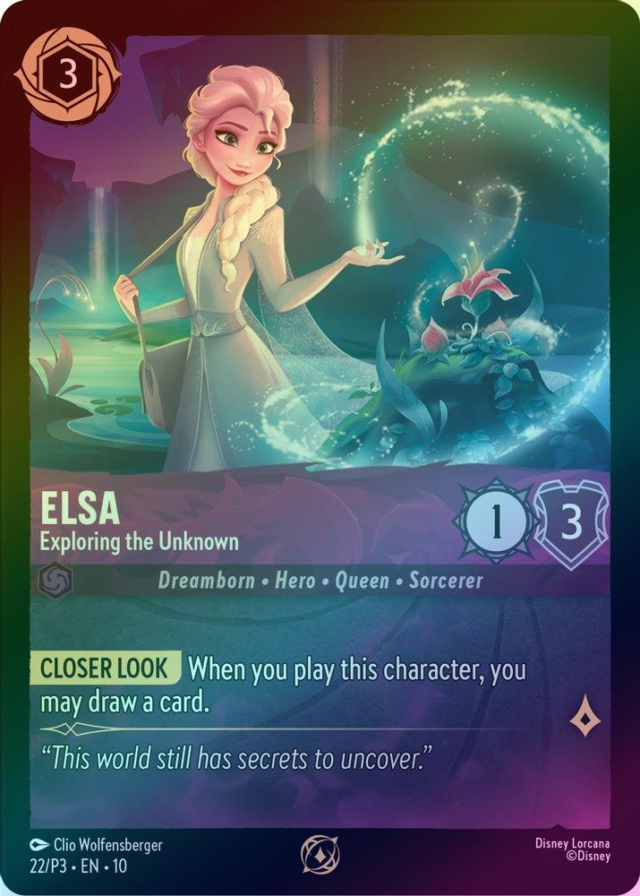 Elsa (Exploring the Unkown) - 22 - Promo (Foil)