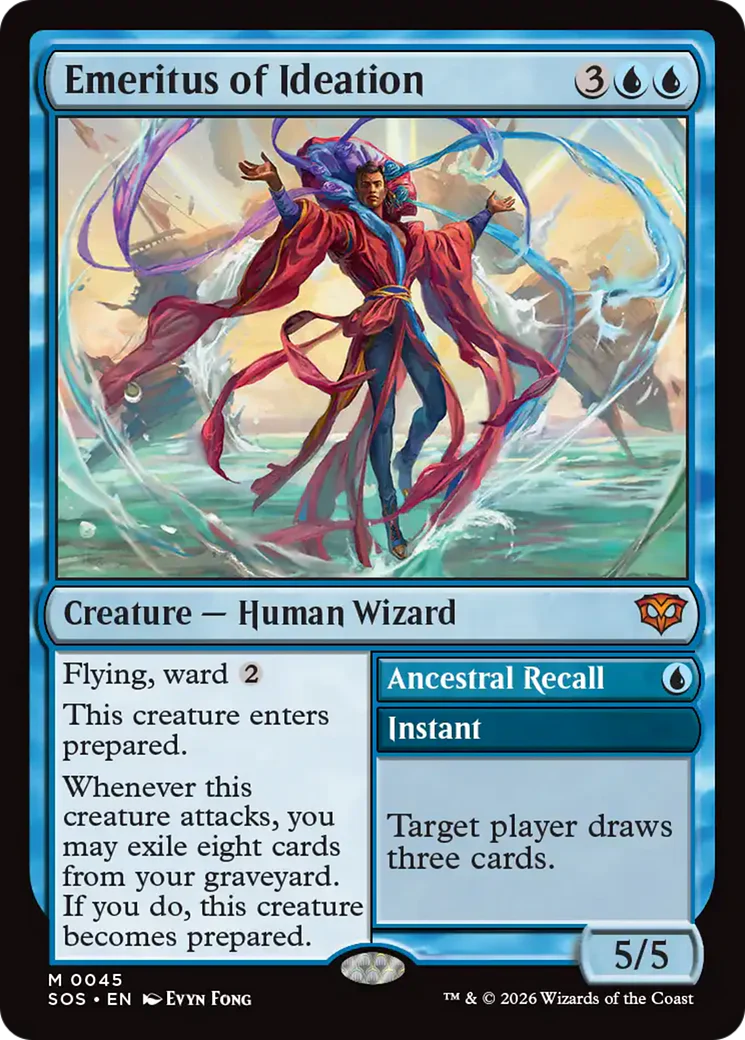 Emeritus of Ideation // Ancestral Recall (SOS)