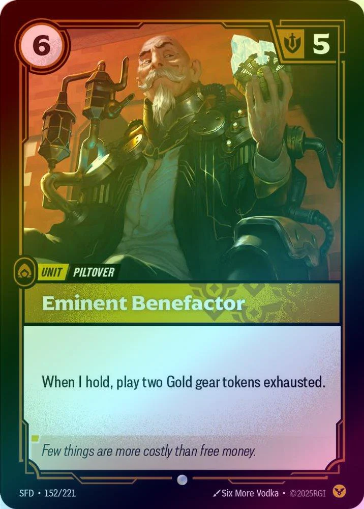 Eminent Benefactor - 152/221 - Common (Foil)