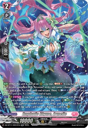 Emphatic Rhyme, Armelle (SR) - DZ-BT11/SR37EN - Silver Rare