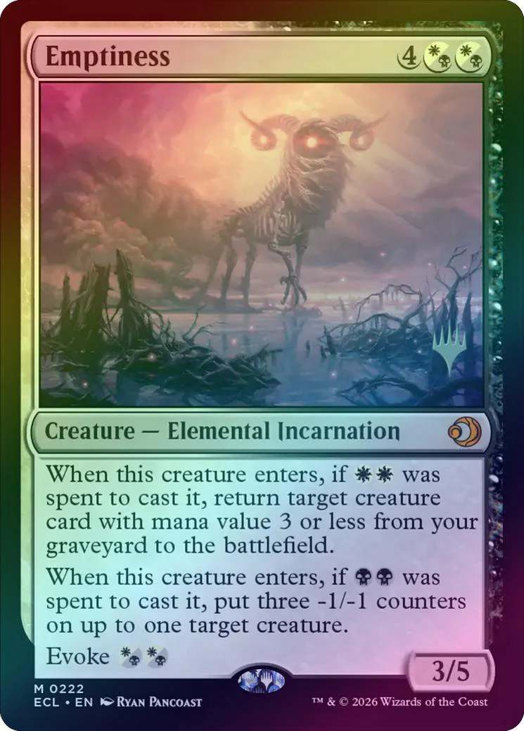 Emptiness - Promo Pack (Foil) (PECL)