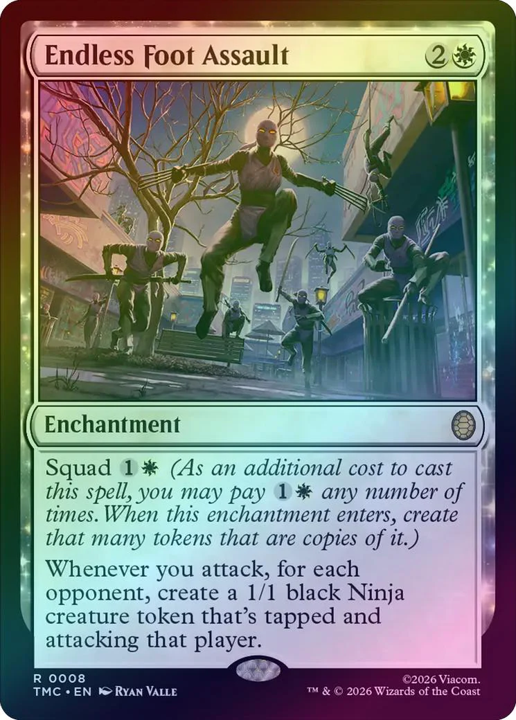 Endless Foot Assault (Surge Foil) (TMC)