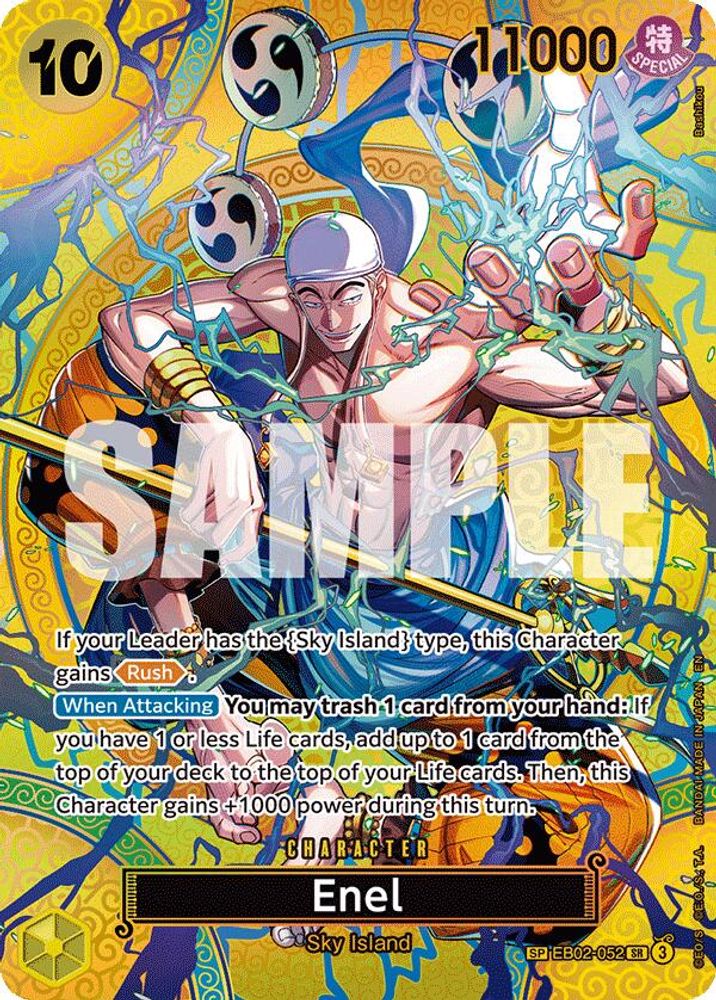 Enel (OP15-EB04 Special) - EB02-052 - Super Rare