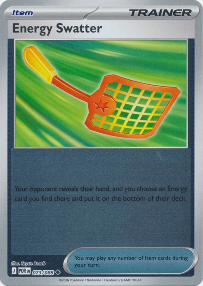 Energy Swatter - 073/088 - Uncommon - Reverse Holo