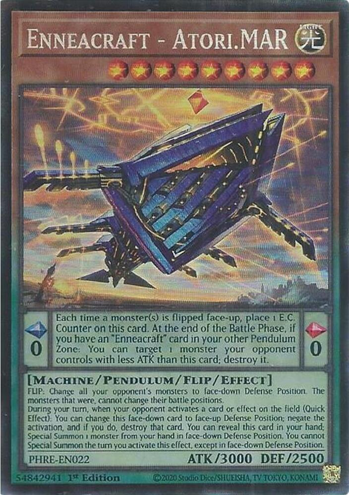 Enneacraft - Atori.MAR (CR) - PHRE-EN022 - Collector's Rare - 1st Edition