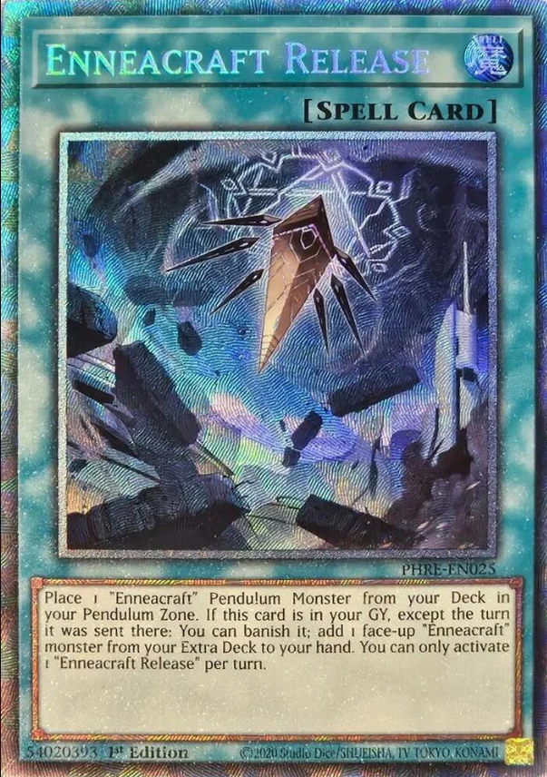 Enneacraft Release (CR) - PHRE-EN025 - Collector's Rare - 1st Edition