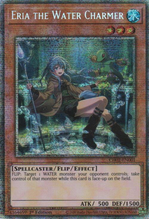 Eria the Water Charmer - CH02-EN001 - Starlight Rare - 1st Edition