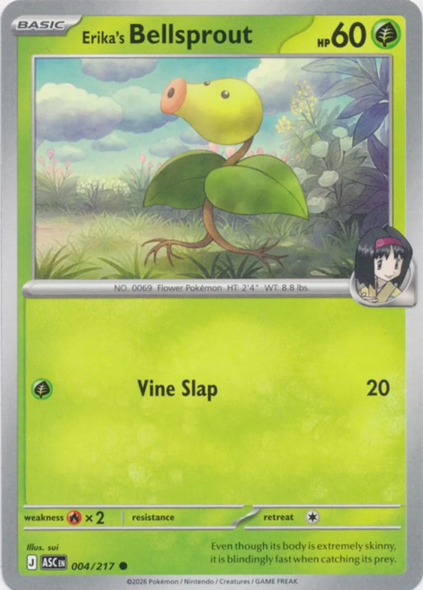 Erika's Bellsprout - 004/217 - Common