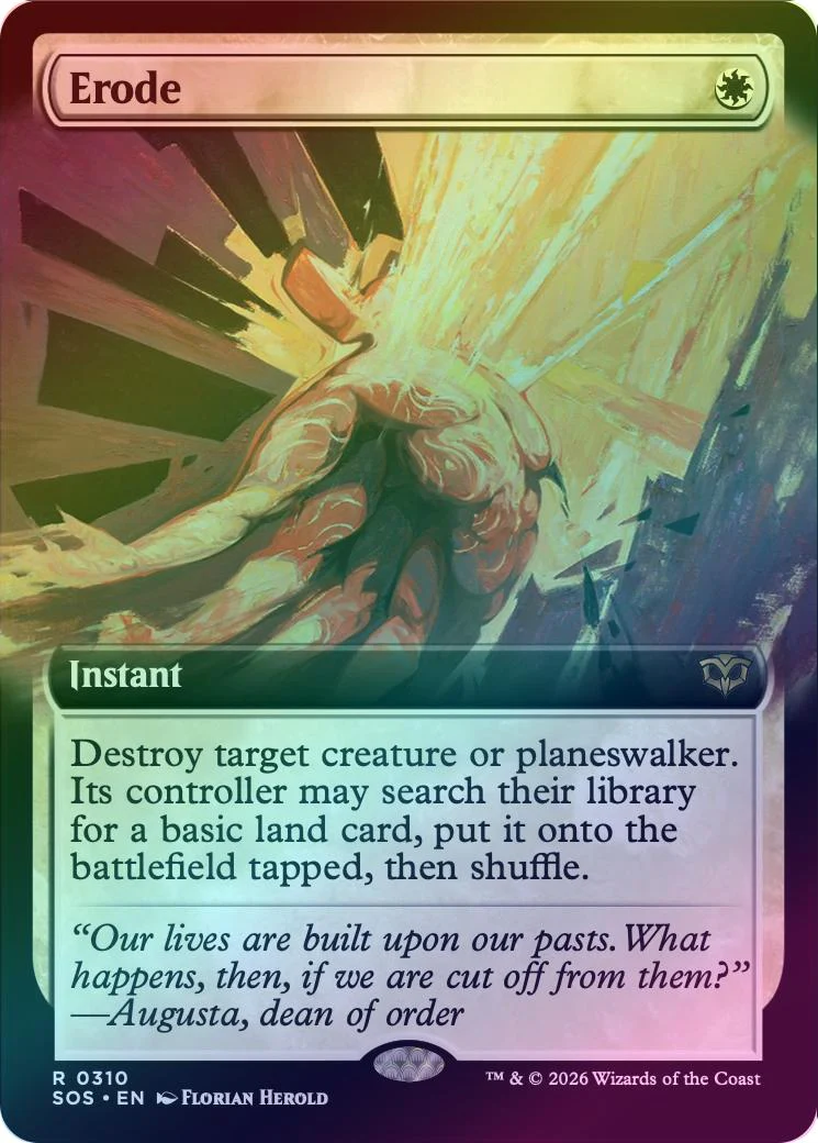 Erode - Extended Art (Foil) (SOS)