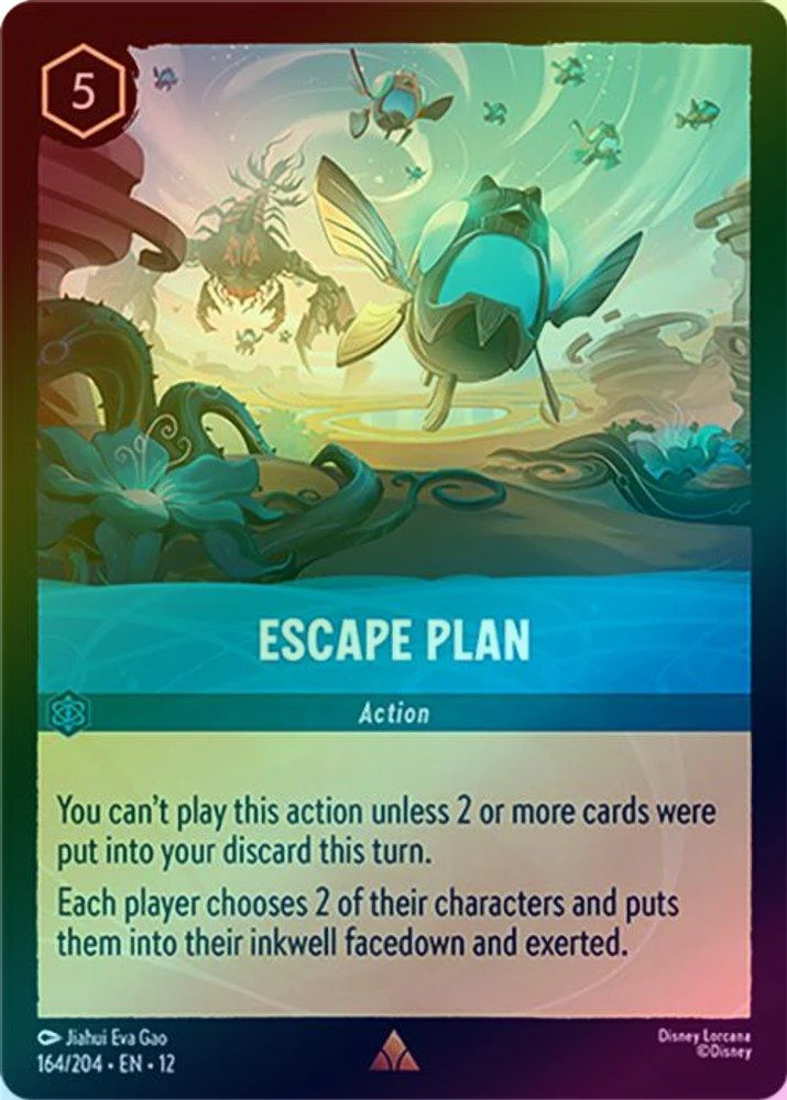 Escape Plan - 164/204 - Rare (Foil)