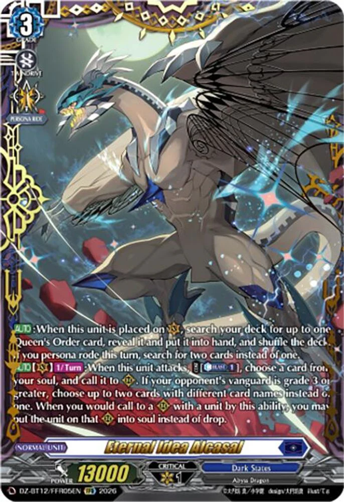 Eternal Idea, Alcasal (FFR) - DZ-BT12/FFR05EN - Double Frame Rare