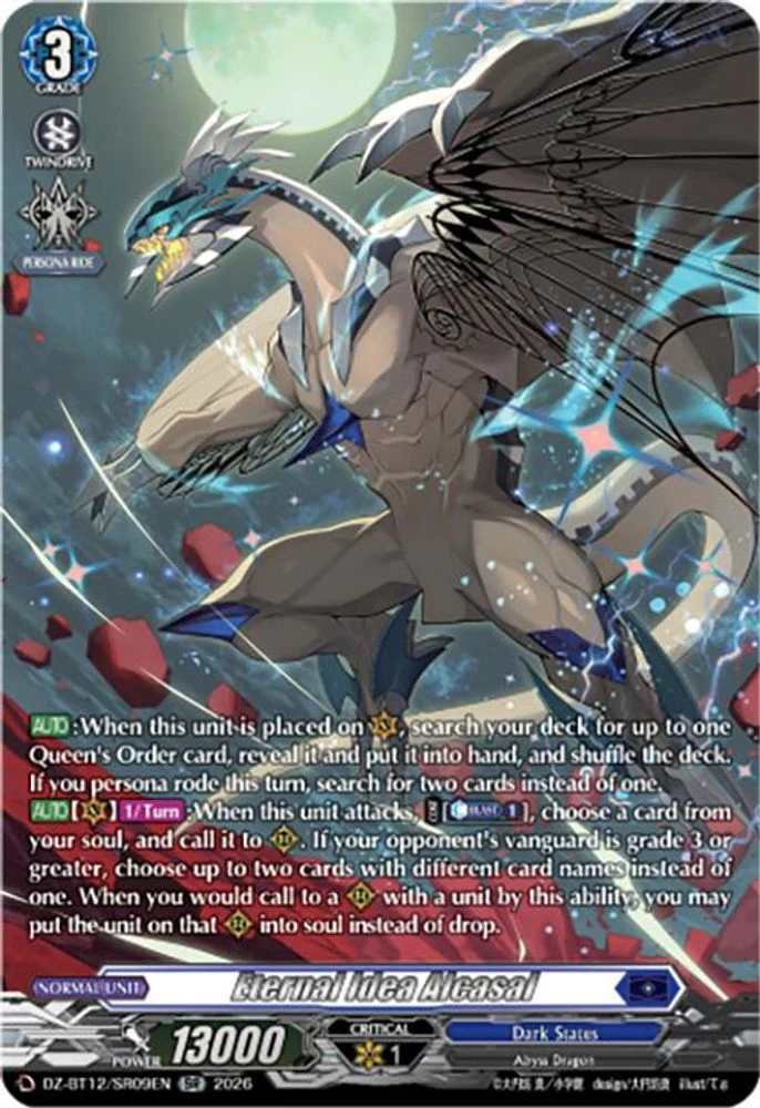 Eternal Idea, Alcasal (SR) - DZ-BT12/SR09EN - Silver Rare