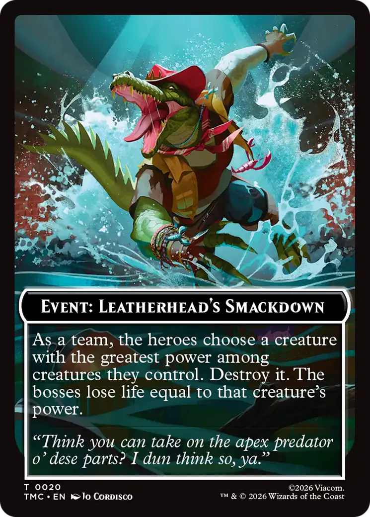 Event: Leatherhead's Smackdown Token (TTMC)