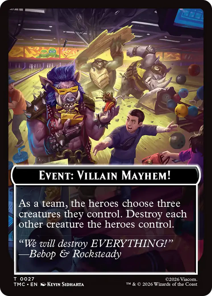 Event: Villain Mayhem! Token (TTMC)
