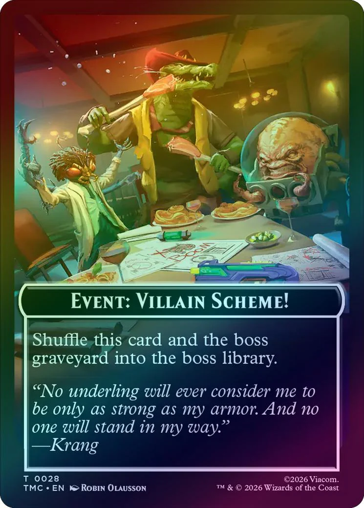 Event: Villain Scheme! Token (Foil) (TTMC)