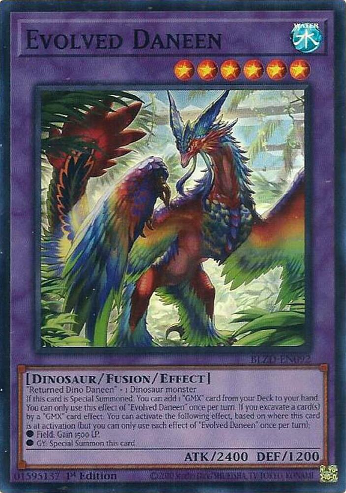 Evolved Daneen - BLZD-EN092 - Super Rare - 1st Edition