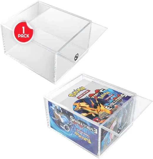 Evoretro - Acrylic Booster Box Protector - 1 Pack