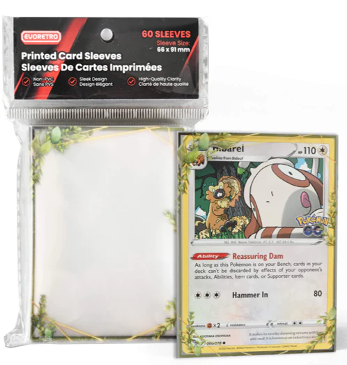 Evoretro - Soft Bordered Card Sleeves Frame - Various Design