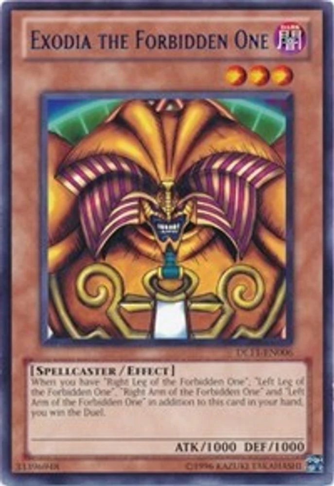 Exodia the Forbidden One (Red) - DL11-EN006 - Rare
