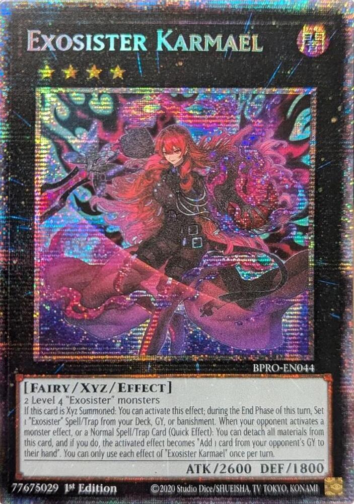 Exosister Karmael - BPRO-EN044 - Starlight Rare - 1st Edition