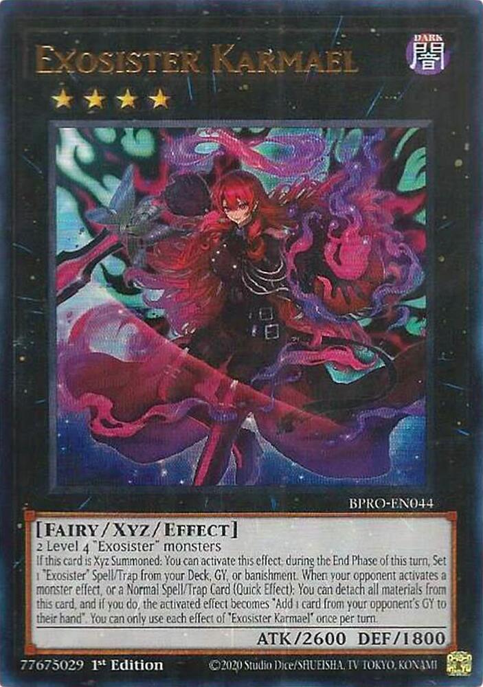 Exosister Karmael - BPRO-EN044 - Ultra Rare - 1st Edition