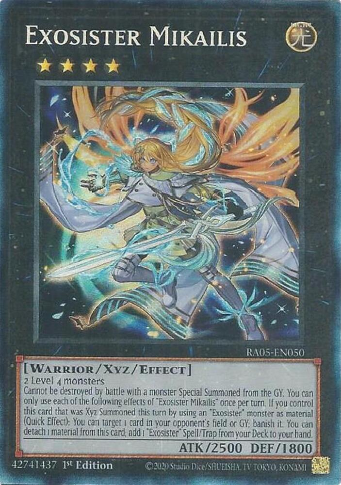 Exosister Mikailis (PCR) - RA05-EN050 - Prismatic Collector's Rare - 1st Edition