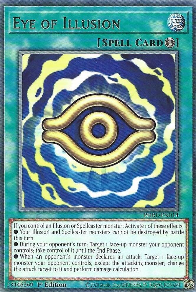 Eye of Illusion - PHRE-EN014 - Rare - 1st Edition