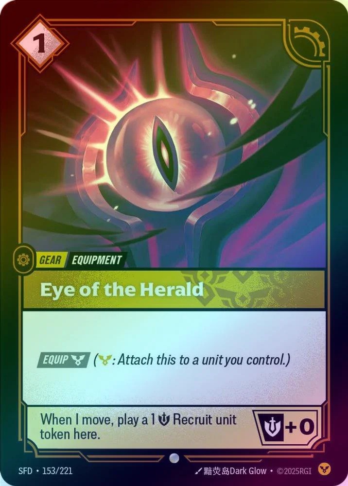 Eye of the Herald - 153/221 - Common (Foil)